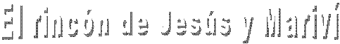El rinc�n de Jes�s y Mariv�